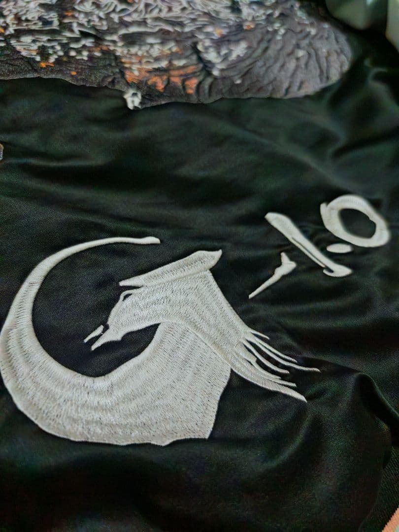 BREEZE ゴジラ 美品 日本限定 スカジャン ２面用 サテン vintage