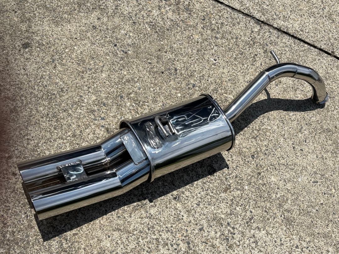 bB NCP30 デュアル マフラー