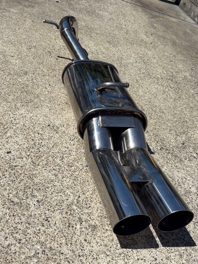 bB NCP30 デュアル マフラー