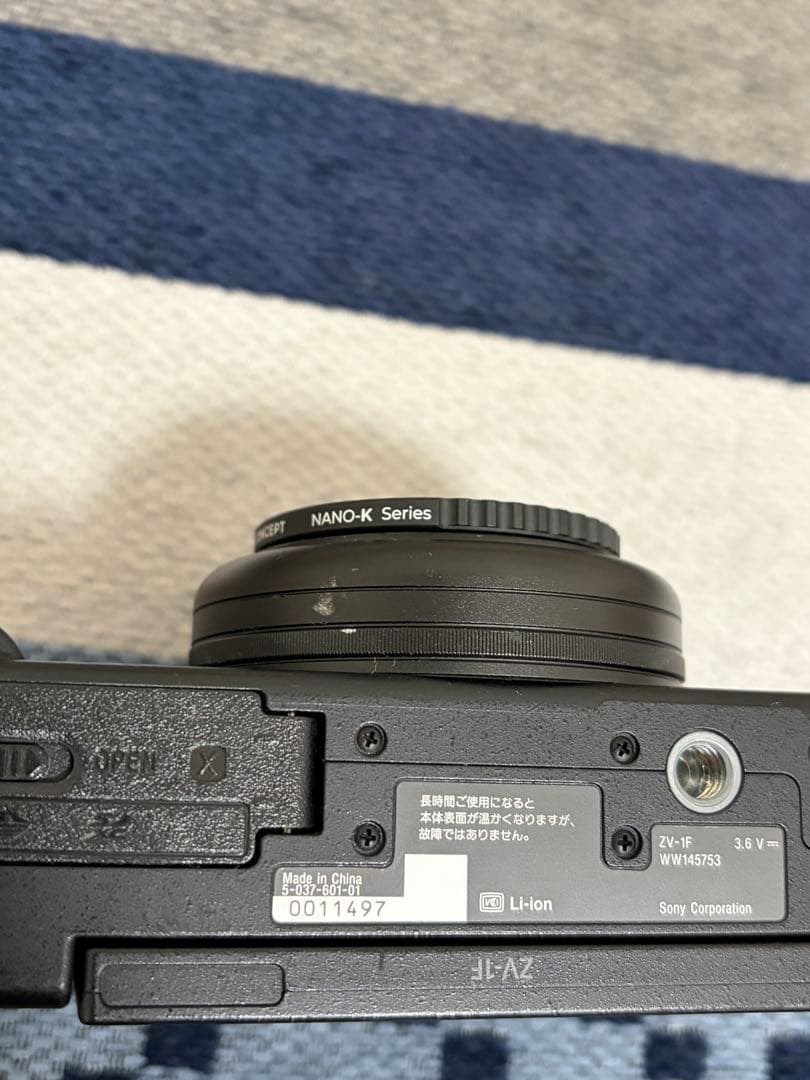 SONY ZV-1F コンパクトデジタルカメラ