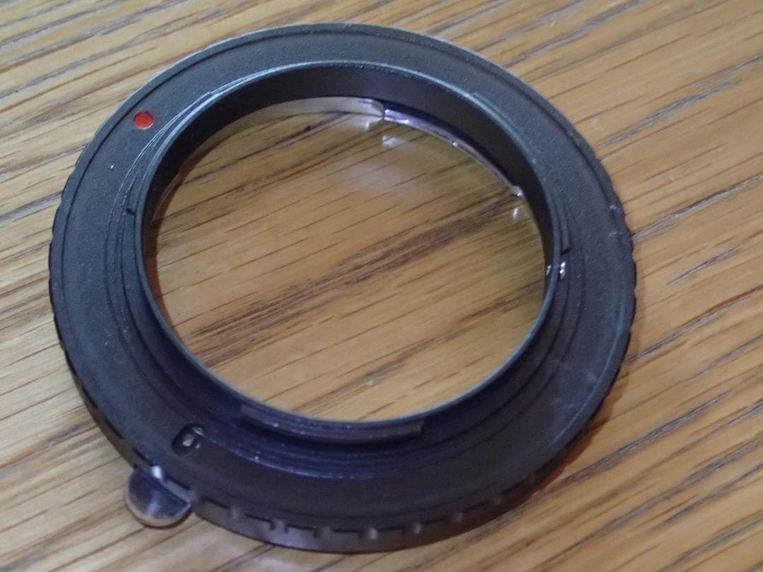 Nikon4/3マウントアダプタ レンズ側：ニコンF ボディ側：フォーサーズ