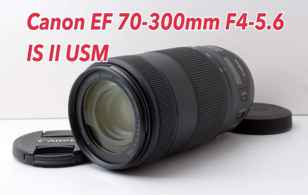 ナノUSM搭載！Canon EF 70-300mm IS Ⅱ USM★超高速AF