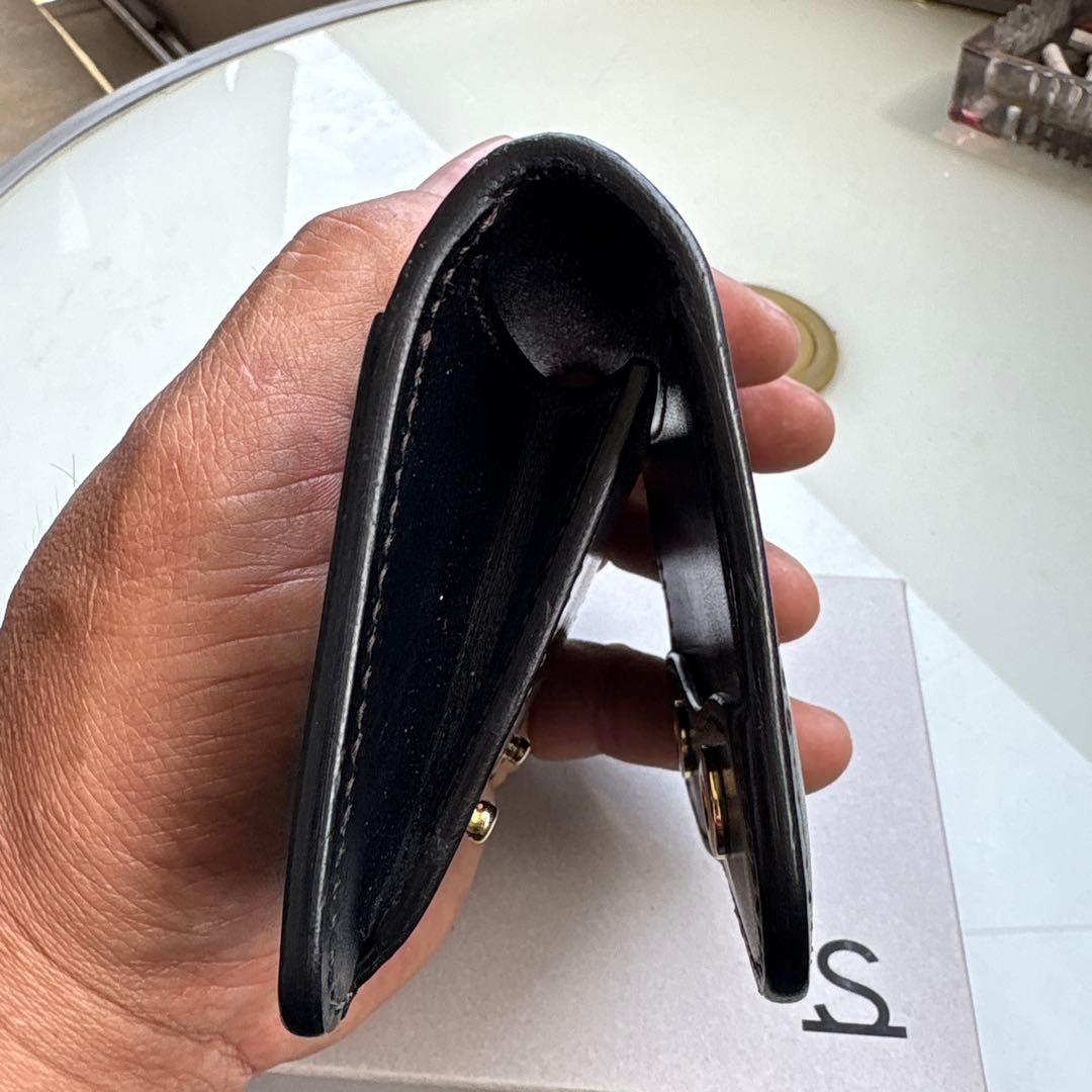 WILDSWANS ブラック　サドルレザー　パーム V2