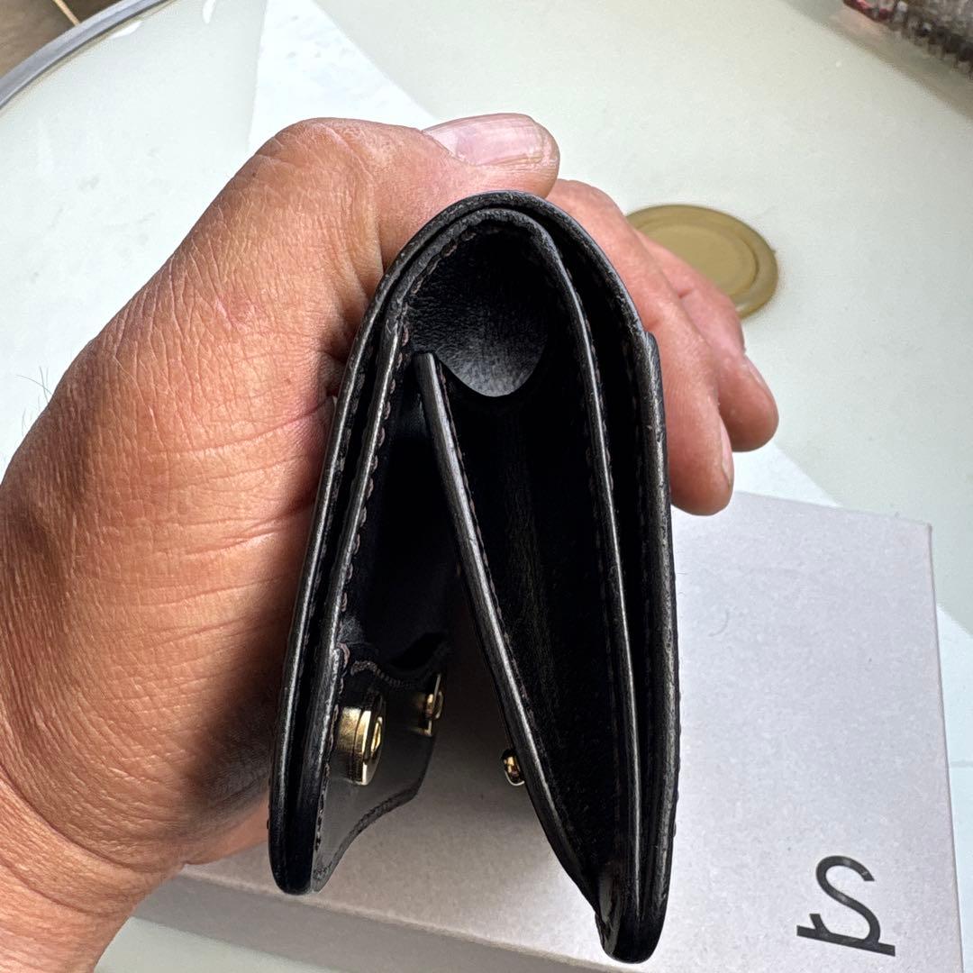 WILDSWANS ブラック　サドルレザー　パーム V2