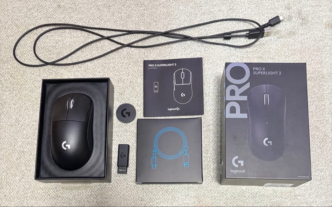 マウス・トラックボール logicool g pro x superlight2