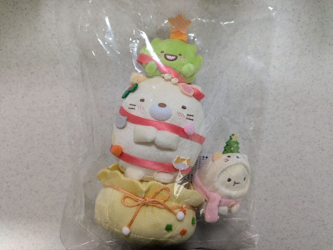 すみっコぐらし　2025　クリスマスぬいぐるみ　ねこのクリスマスツリー