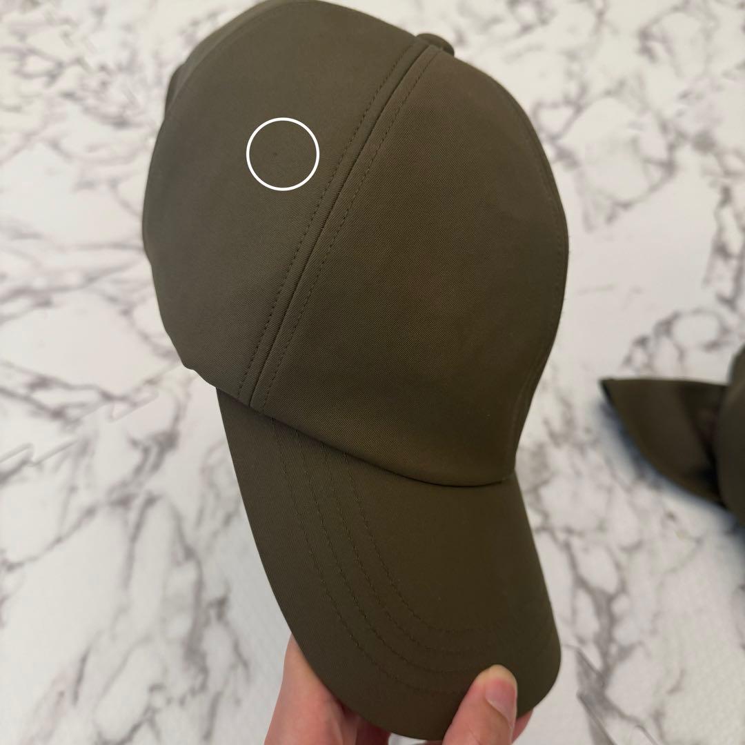 しぃちゃん　しーちゃん　キャップ　カーキ