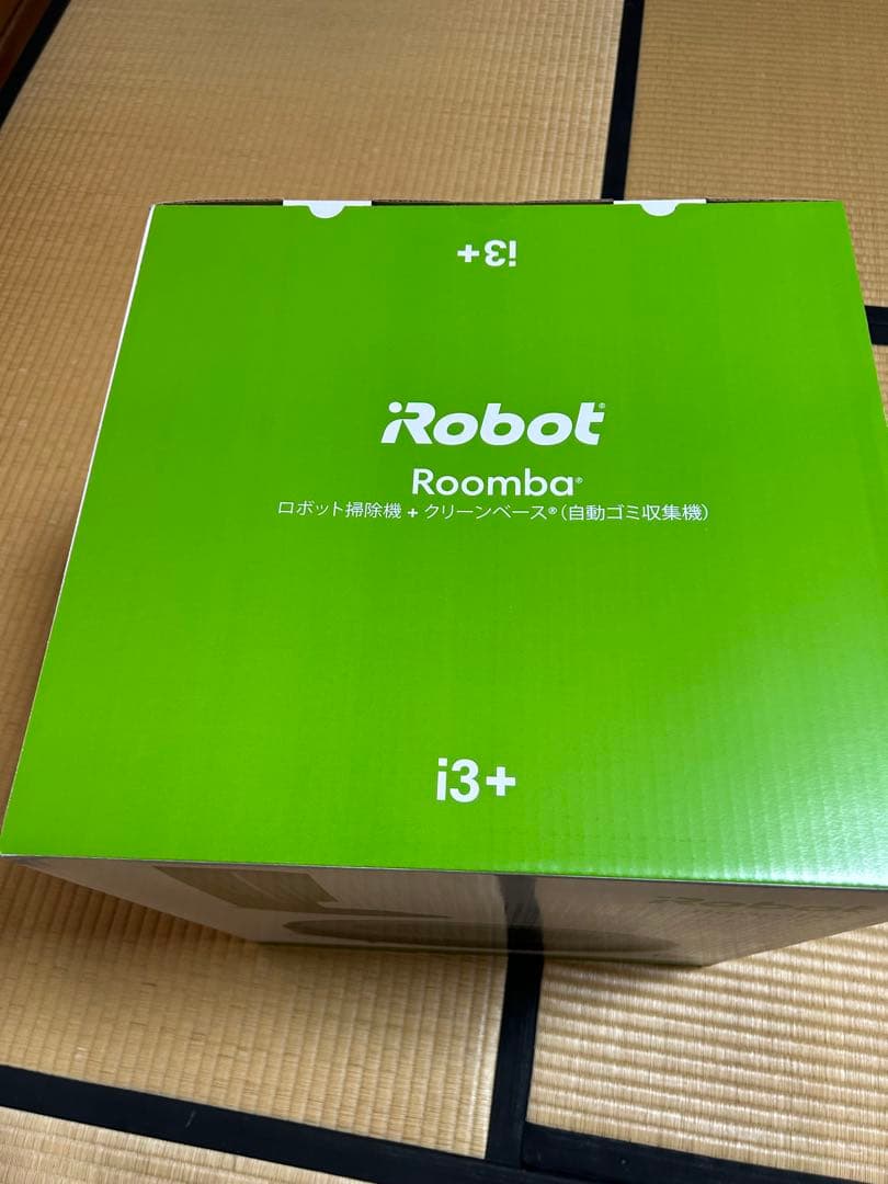 【新品】 iRobot クリーンベース付きモデル ルンバ i3+