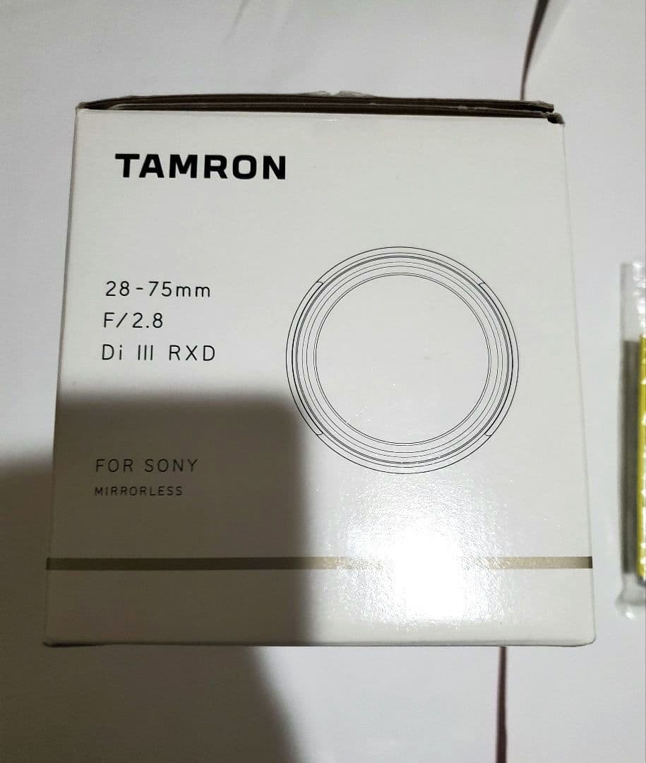 TAMRON 28-75mm F/2.8 Di Ⅲ RXD Sony　送料無料