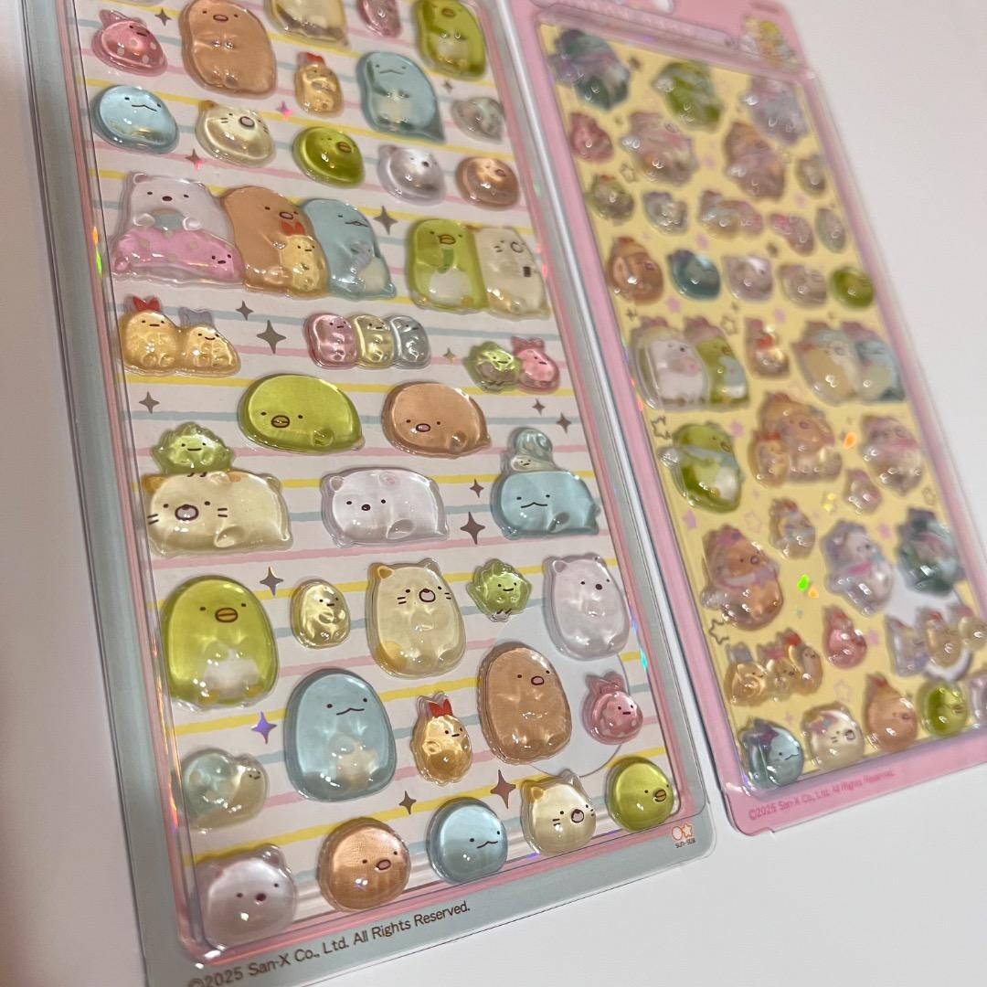 正規品⭐︎ボンボンドロップシール すみっコぐらし ピンク ブルー 2種セット