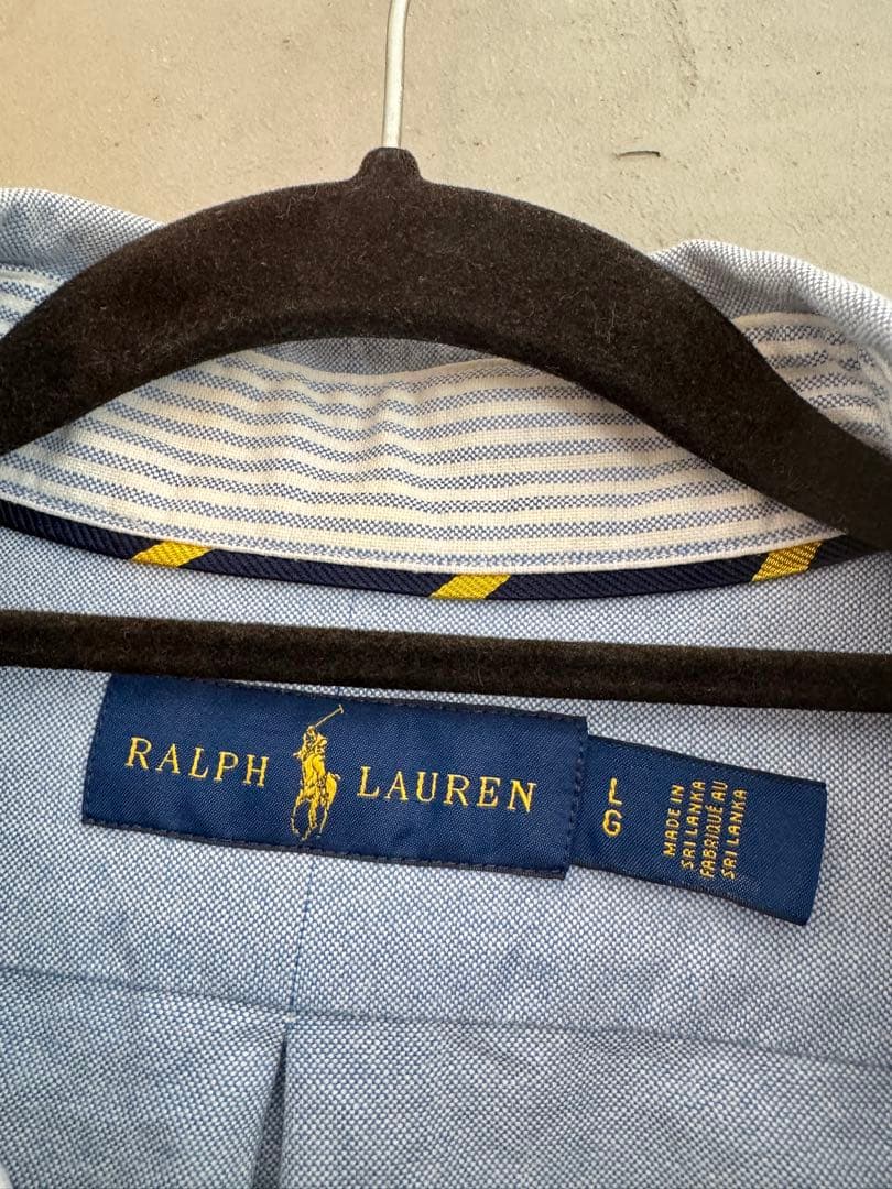 POLO Ralph Lauren ポロベア オックスフォードシャツ L
