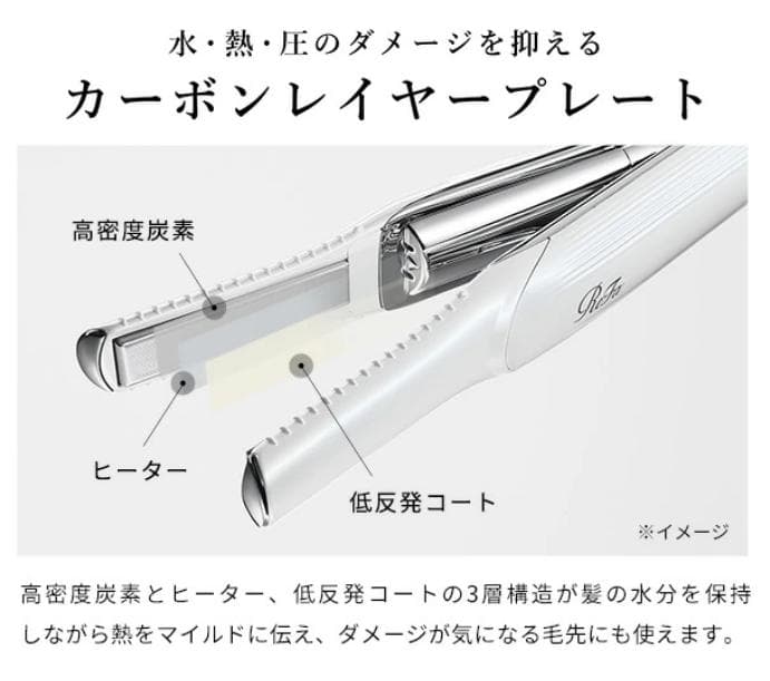 Refa★未使用品★リファフィンガーアイロンST ブラック