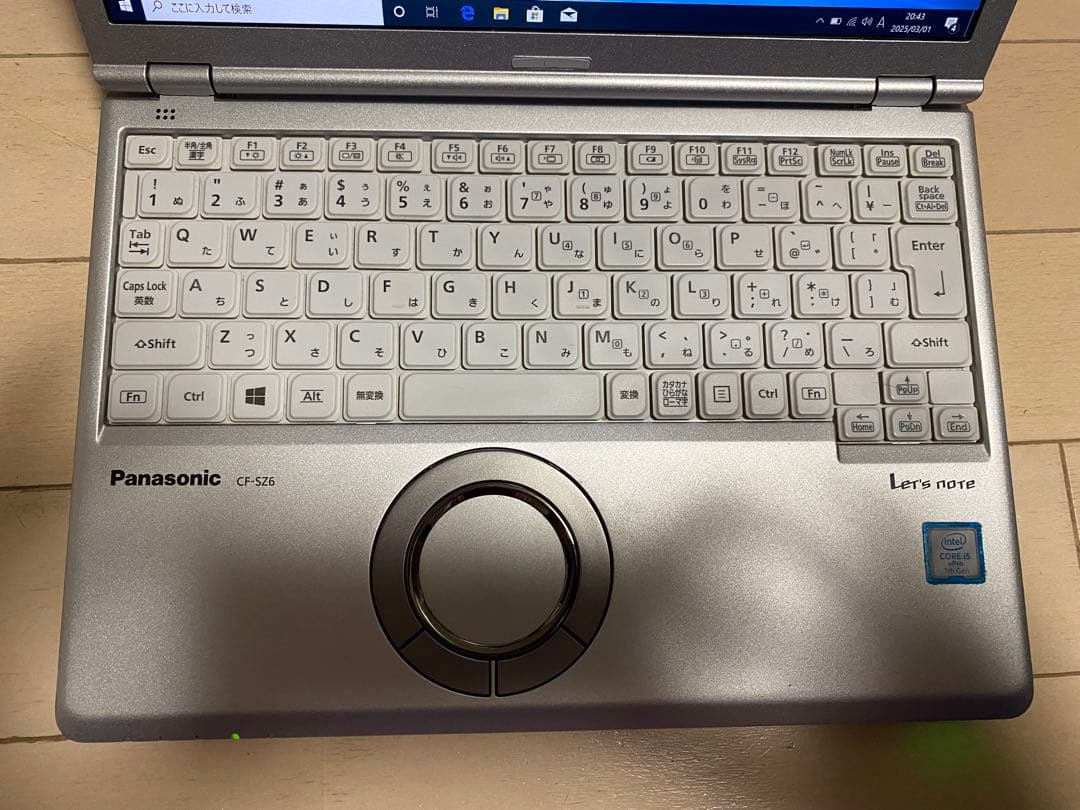 X*s様 Panasonic Let's note SZ6 ノートPC