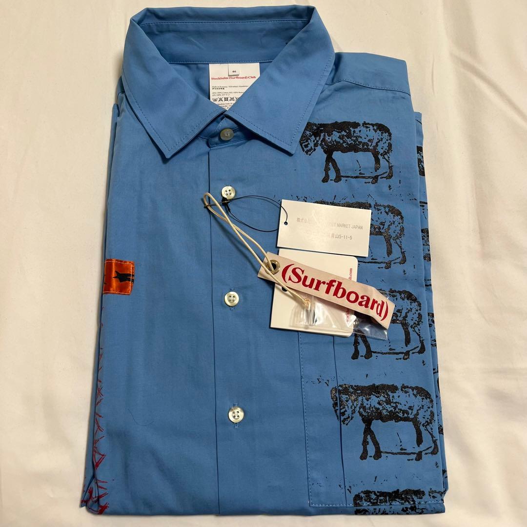 新品 stockholm surfboard club シャツ　supreme
