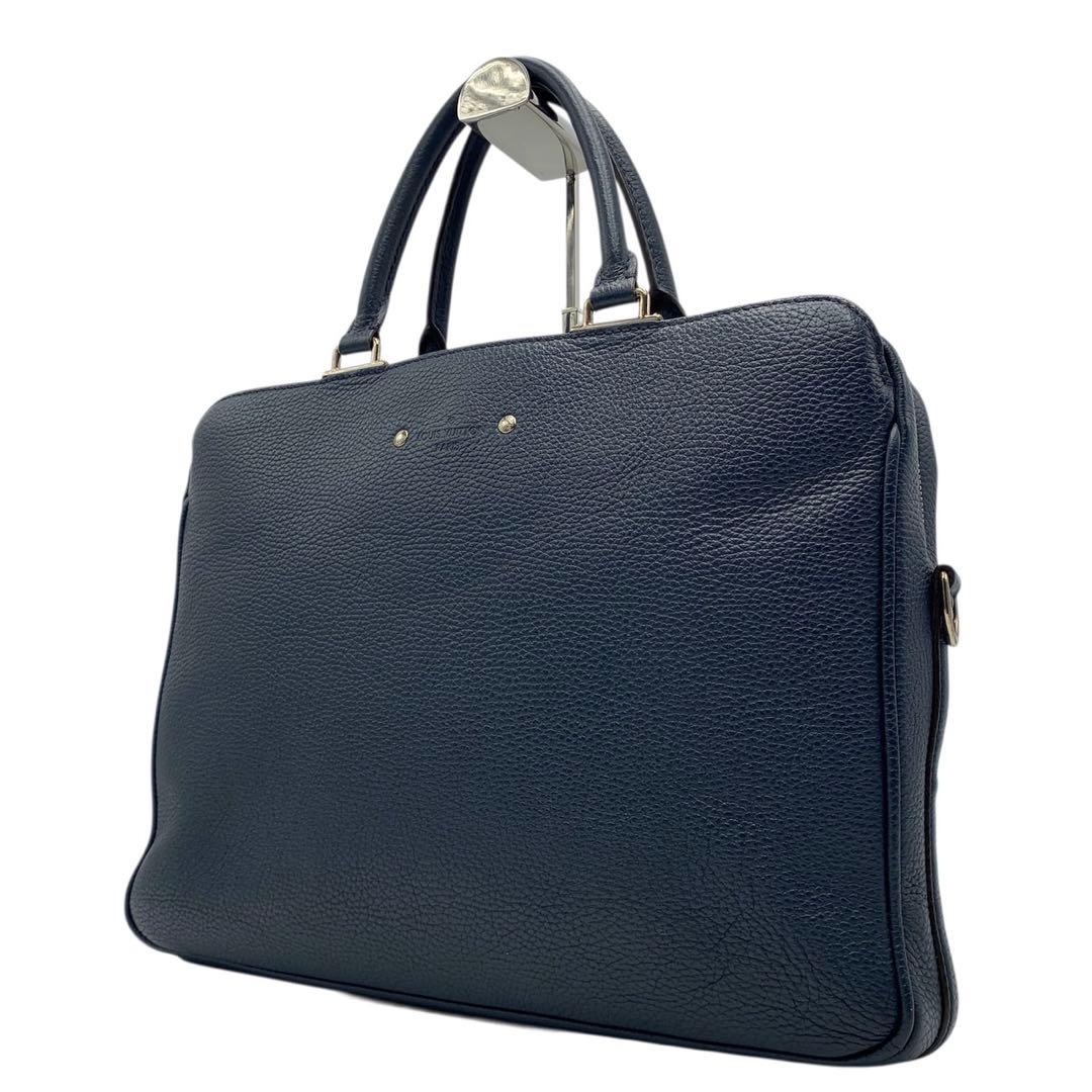 【未使用級】LOUIS VUITTON ルイヴィトン レザー ビジネスバッグ