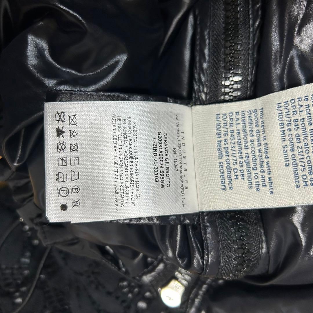 MONCLER GARANCE レディース レース切替 ダウンジャケット