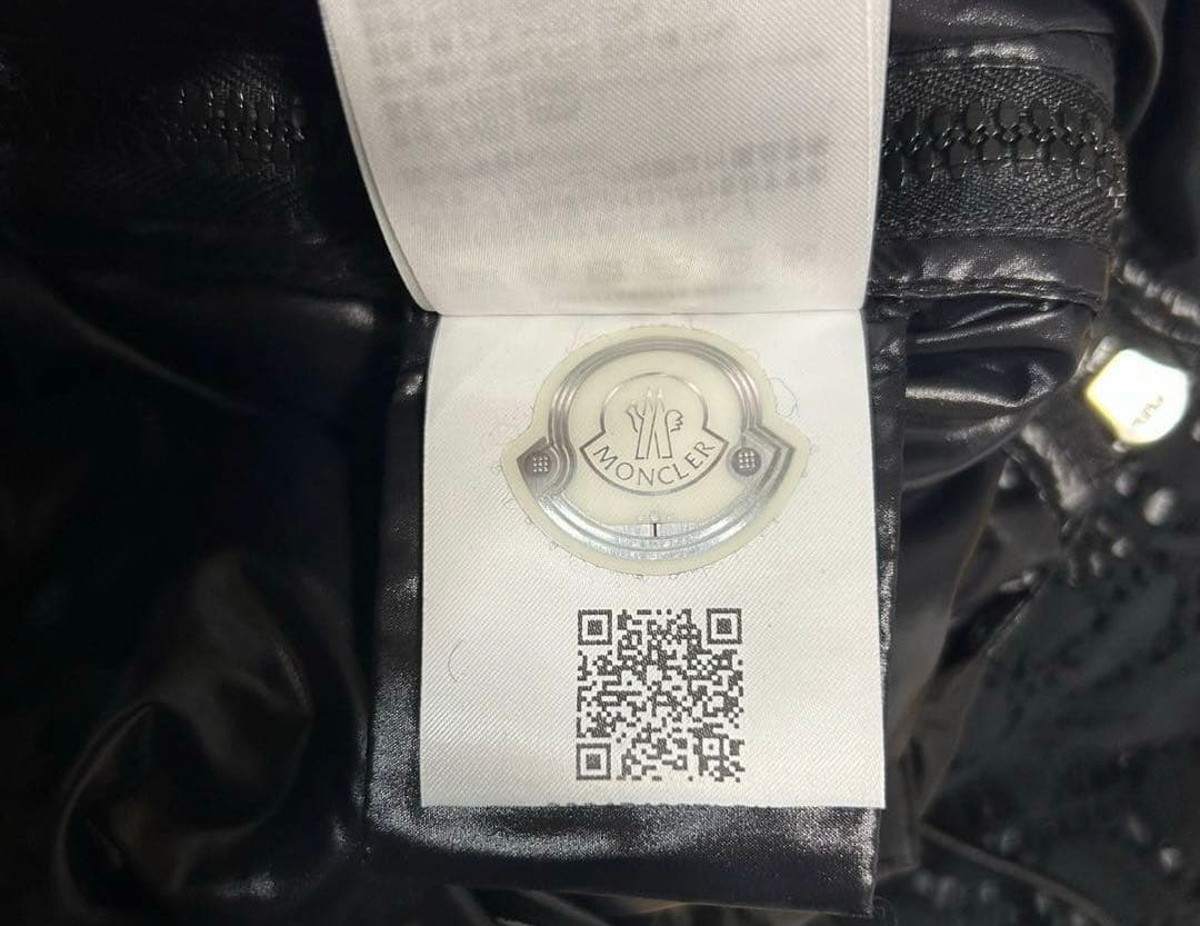 MONCLER GARANCE レディース レース切替 ダウンジャケット