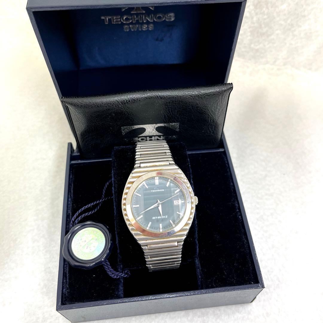 【T】美品✨TECHNOS SKY-MASH II シルバー　 不動