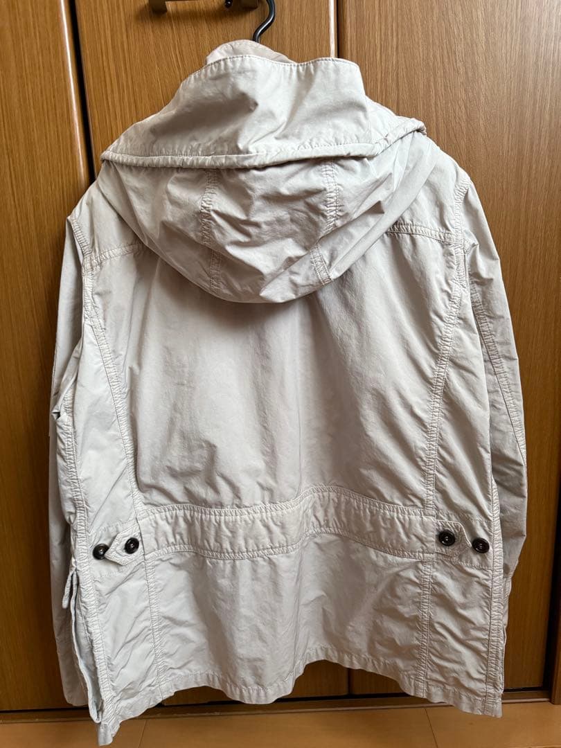 MONCLER フード付きミリタリージャケット サイズ3 ベージュ