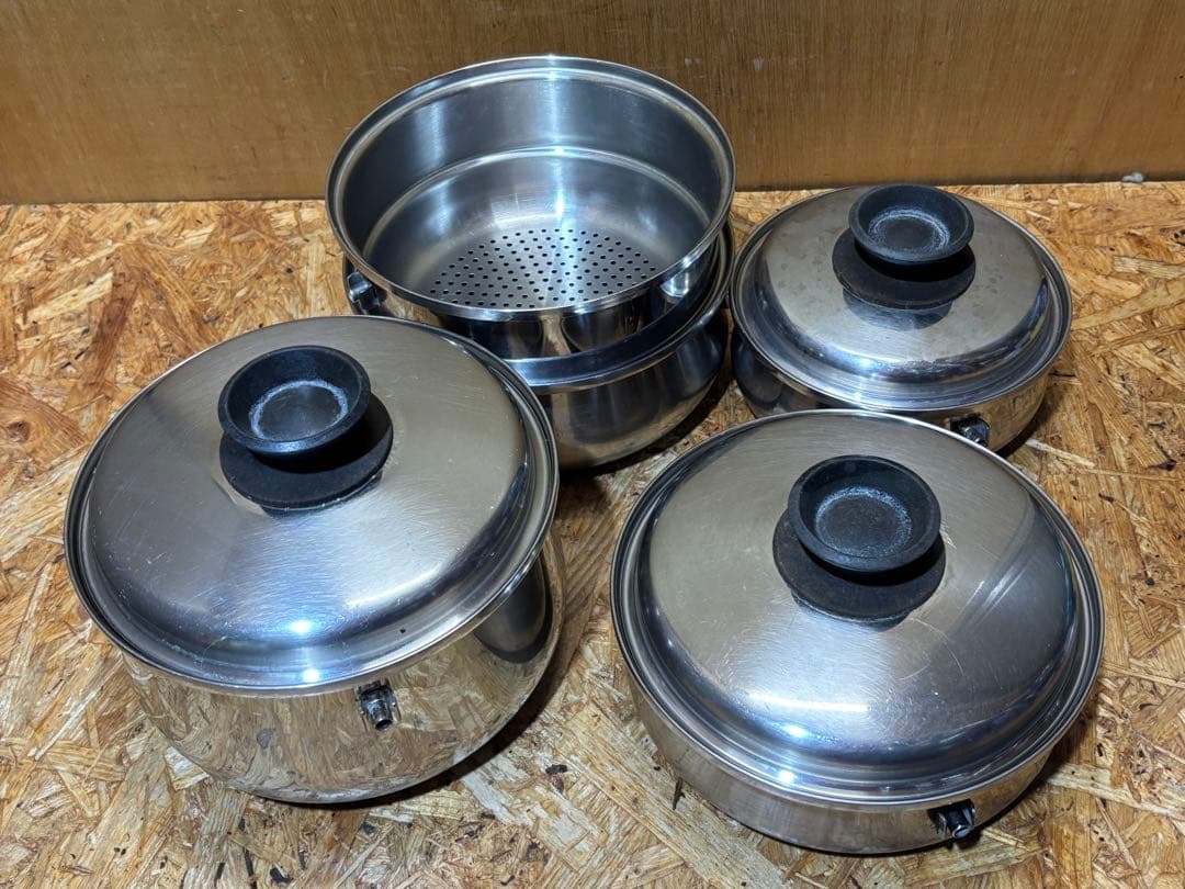 ロイヤルクイーン ４点 鍋セット