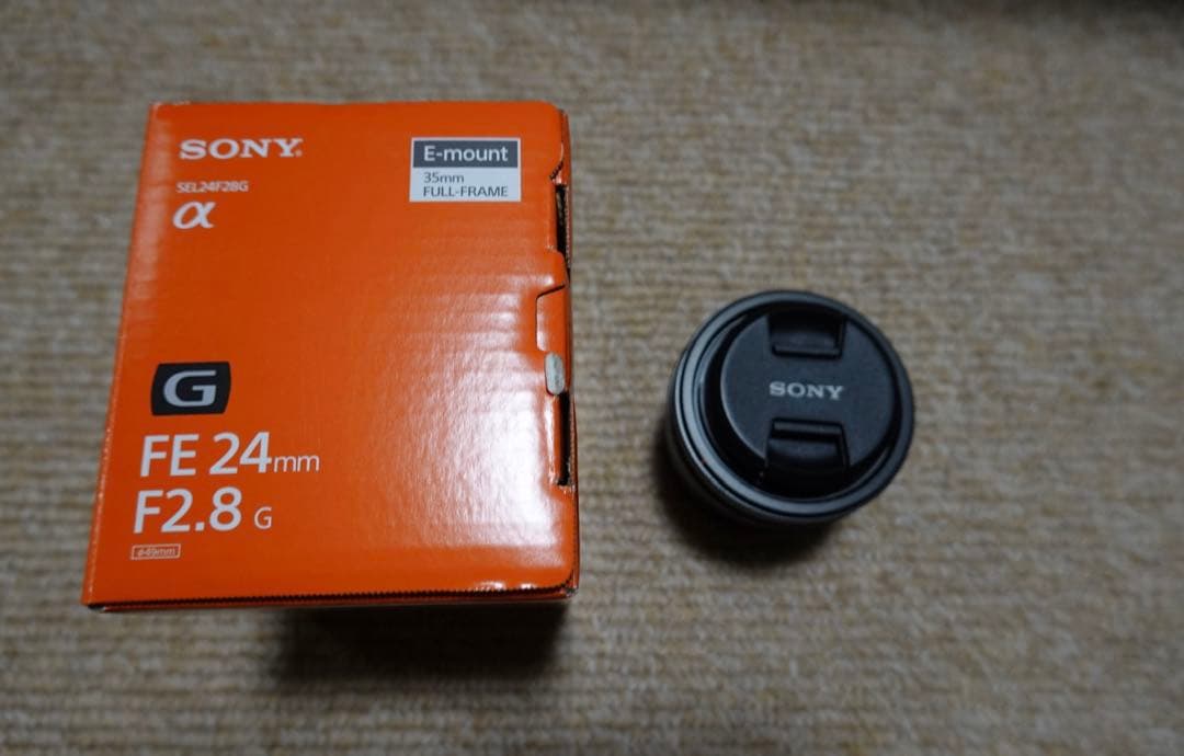 ソニーストア　SEL24F28G FE24mm F2.8G SONY G レンズ