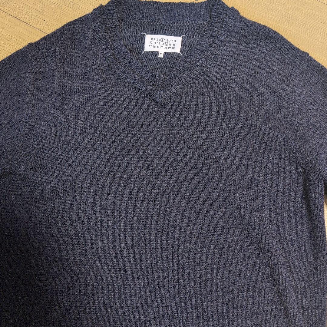 Maison Margiela/2022AW |ニット|ネイビー