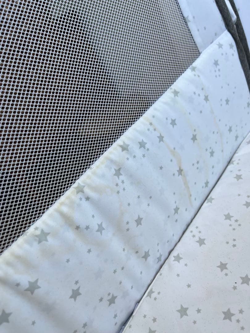 HZDMJ ベビーベッド　添い寝　折りたたみ　ベビーサークル　ゆりかご　説明書付