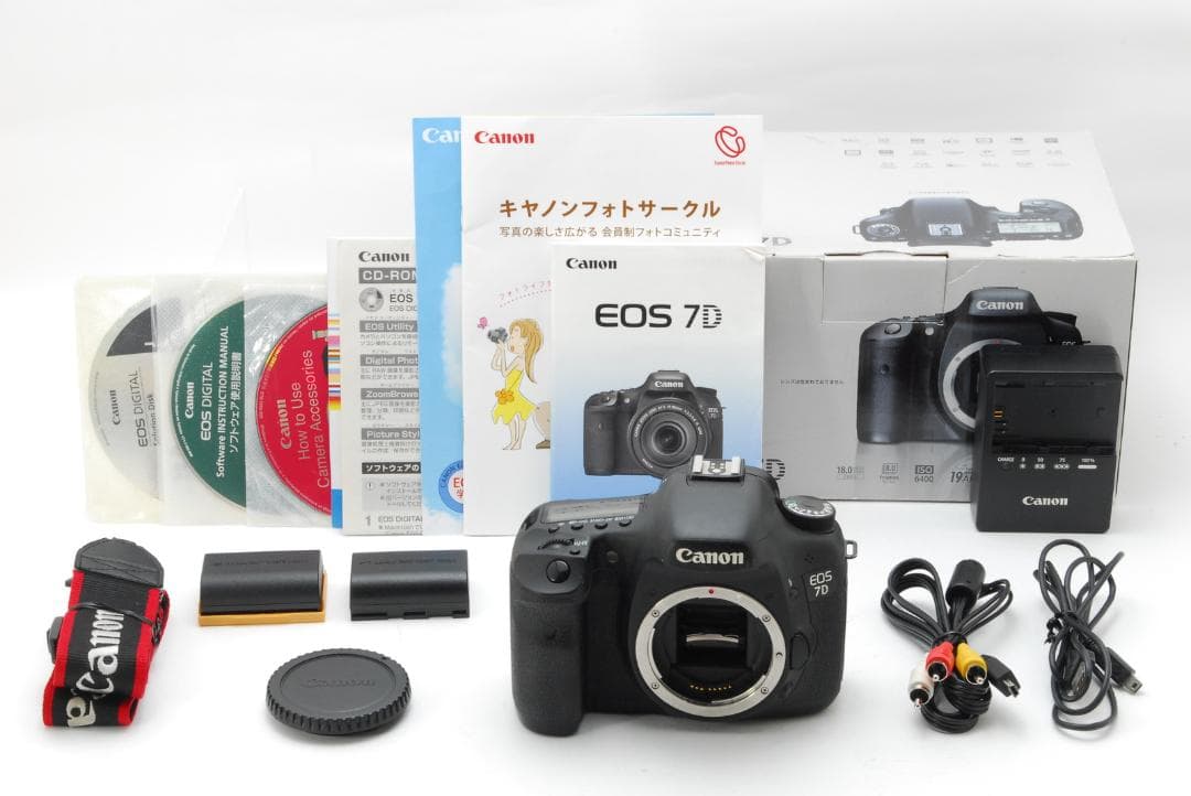 箱付 美品 Canon EOS 7D デジタル一眼レフカメラ #185