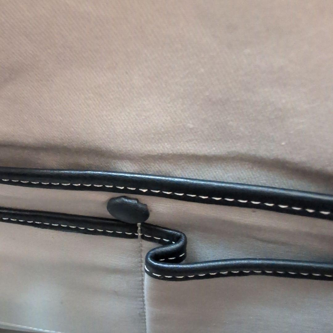 横浜元町　キタムラ　レザーボストンバッグ　ネイビー　Kitamura　本革