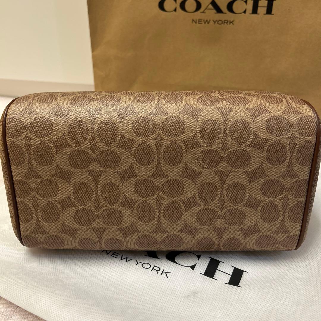 COACH コーチ ショルダーバッグ シグネチャー プレゼント ボストンバッグ