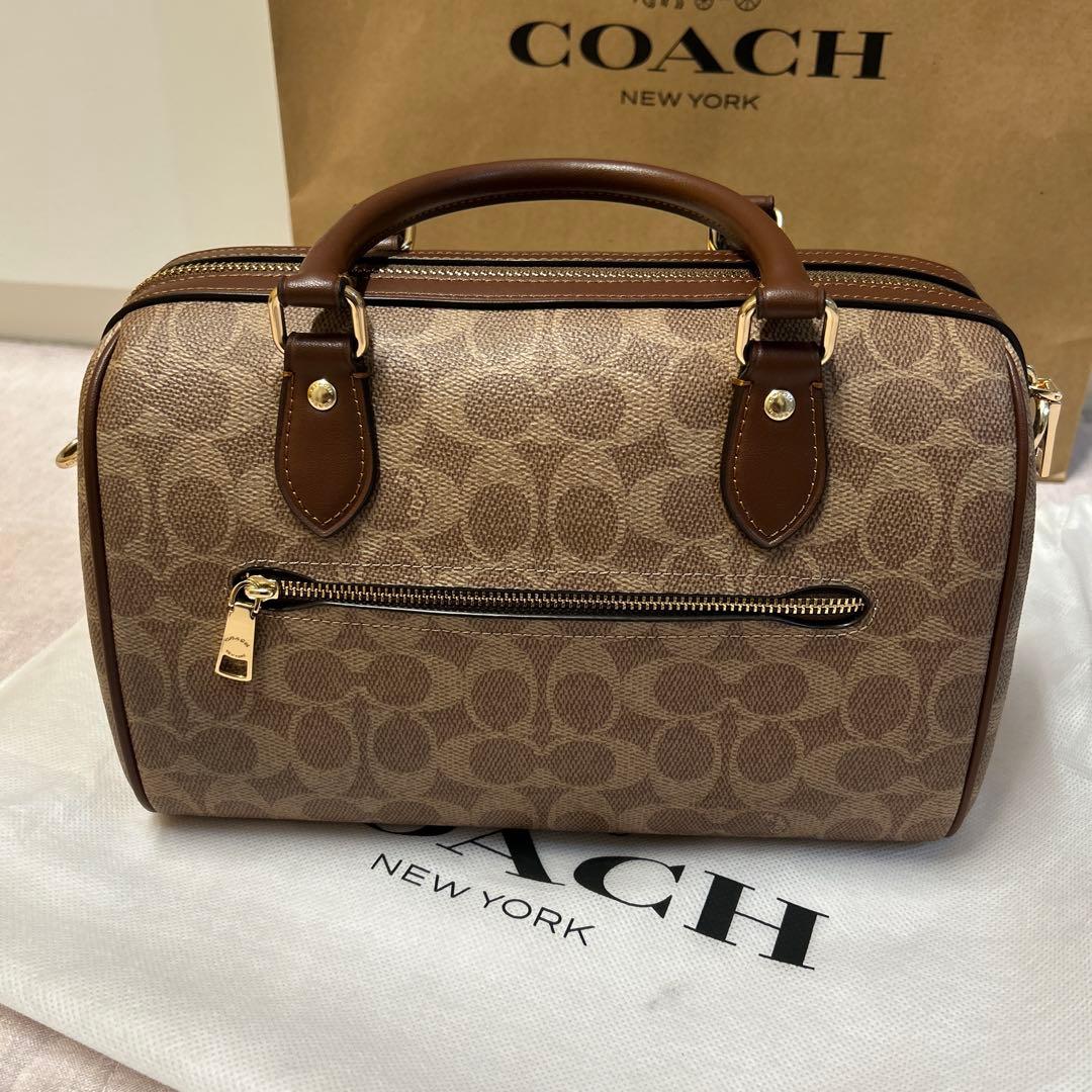COACH コーチ ショルダーバッグ シグネチャー プレゼント ボストンバッグ