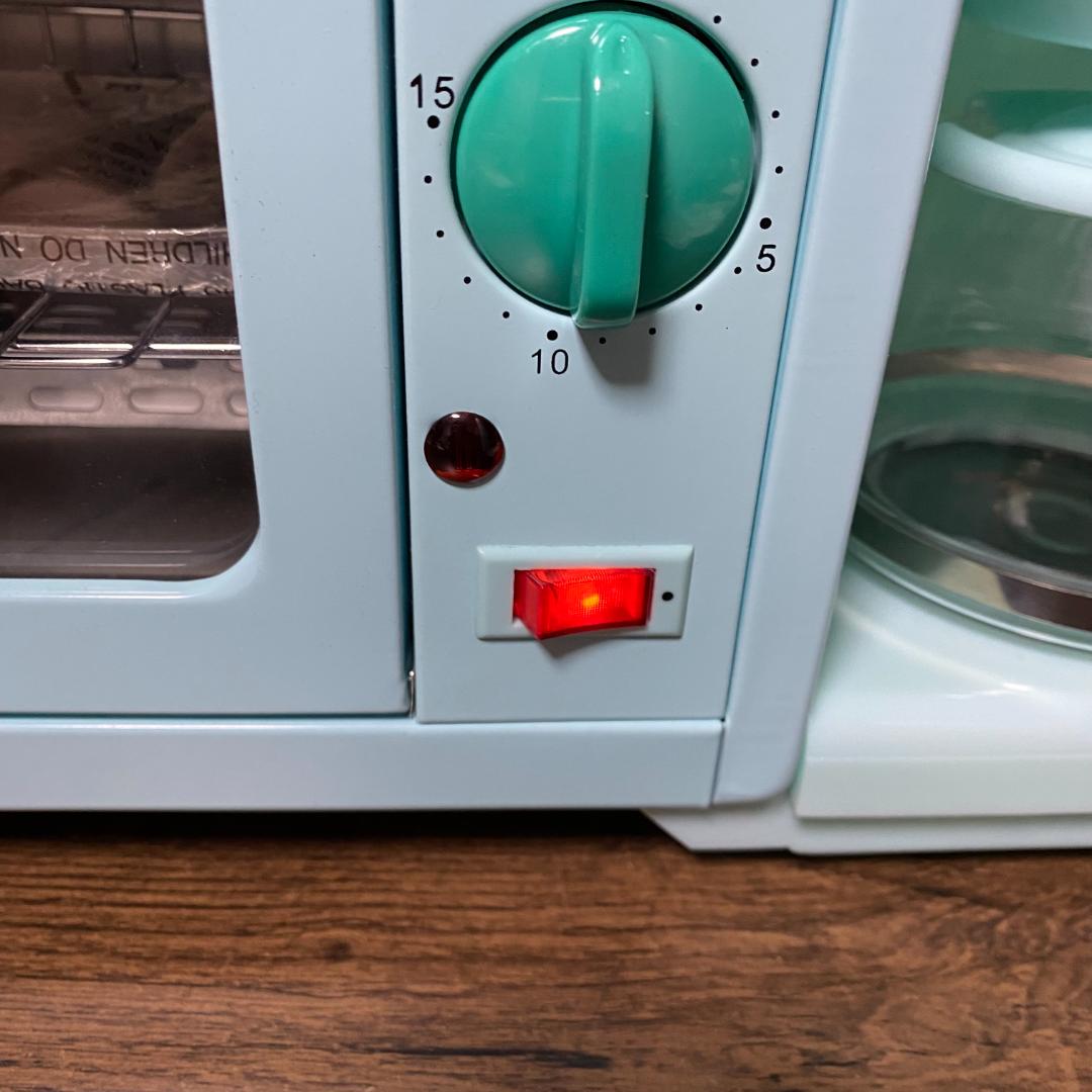 リロ＆スティッチ　オーブントースター＆目玉焼き＆コーヒーメーカー