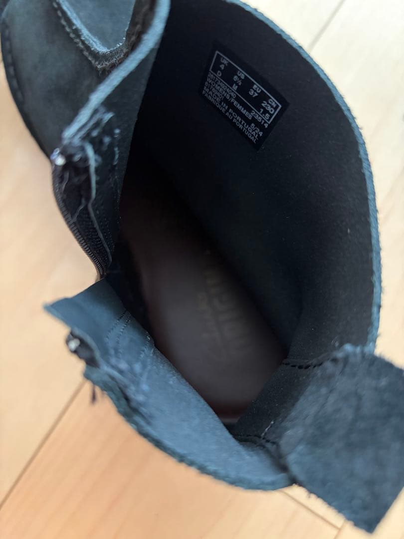 極美品　ClarksOriginals　TREKWEDGEBOOT　サイドジップ