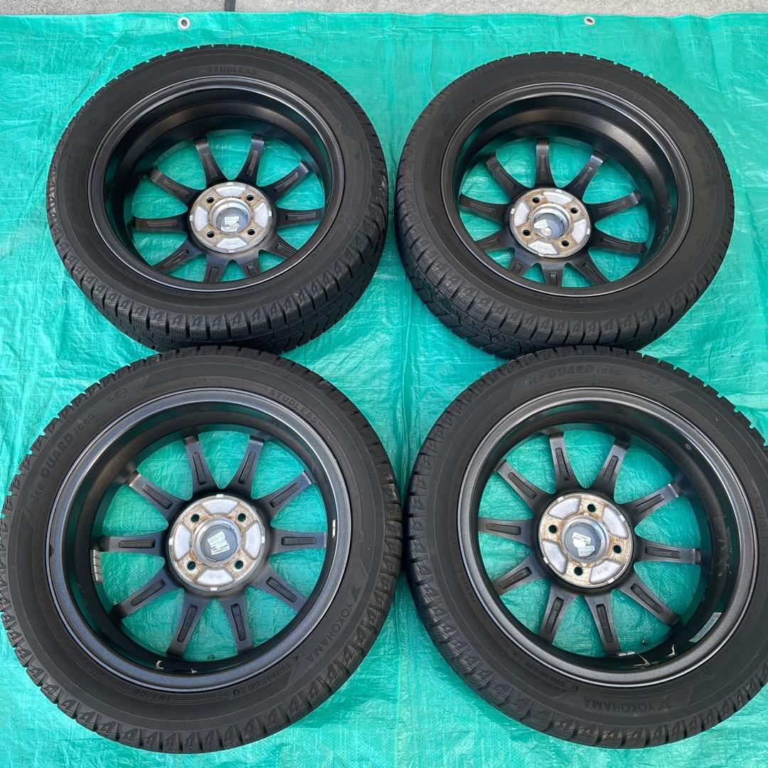 アルミ付きスタッドレス165/55R/15