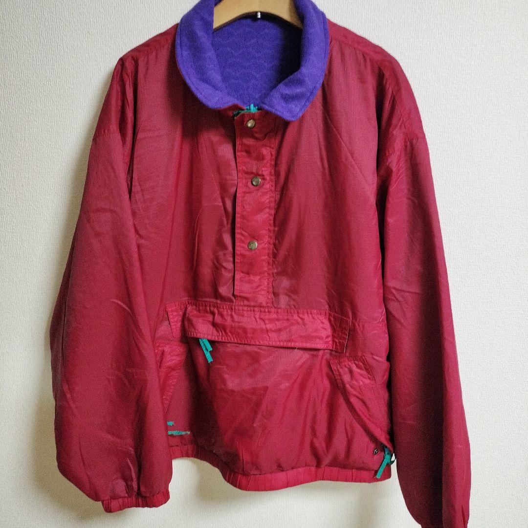 【NORTH WOODS TRADER】グリセードプルオーバーナイロンフリースL