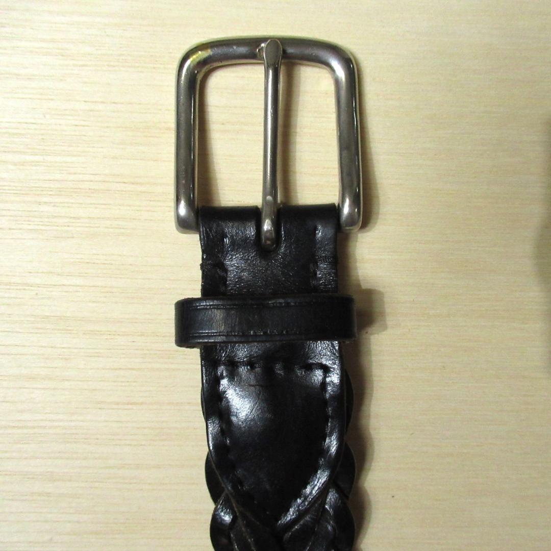 希少 WhitehouseCox ブラック メッシュベルト 30/75 30mm