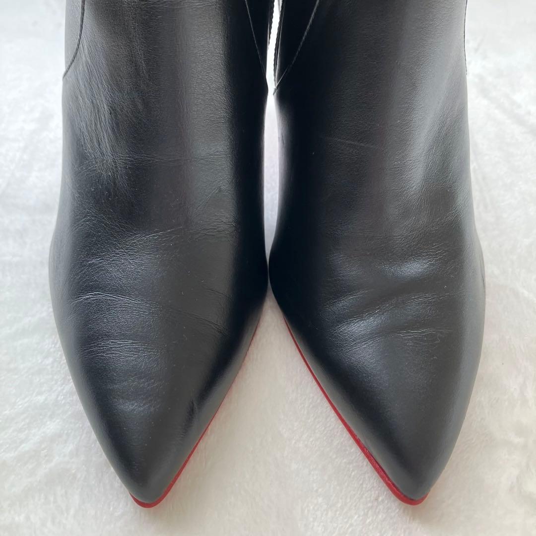 美品✨DIANA ダイアナ ロングブーツ ロングレザーブーツ ブラック 赤ソール