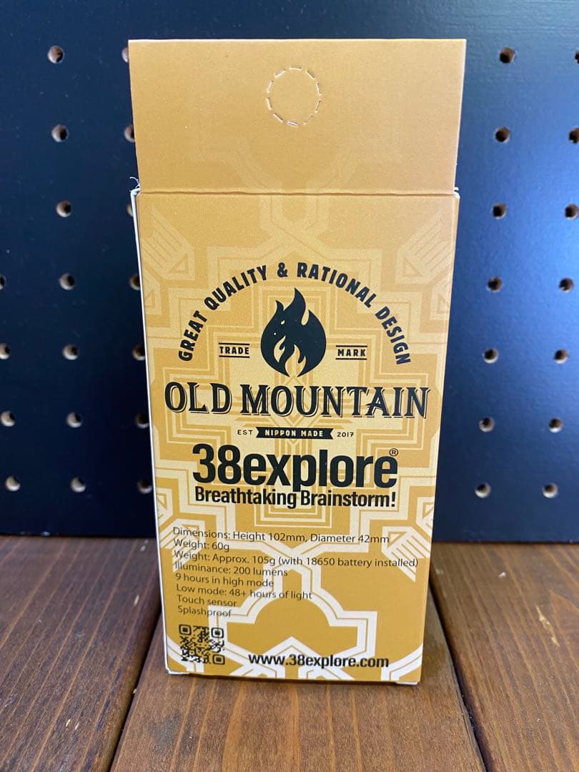 ライト・ランタン OLD MOUNTAIN 38explore MIYABI GARA