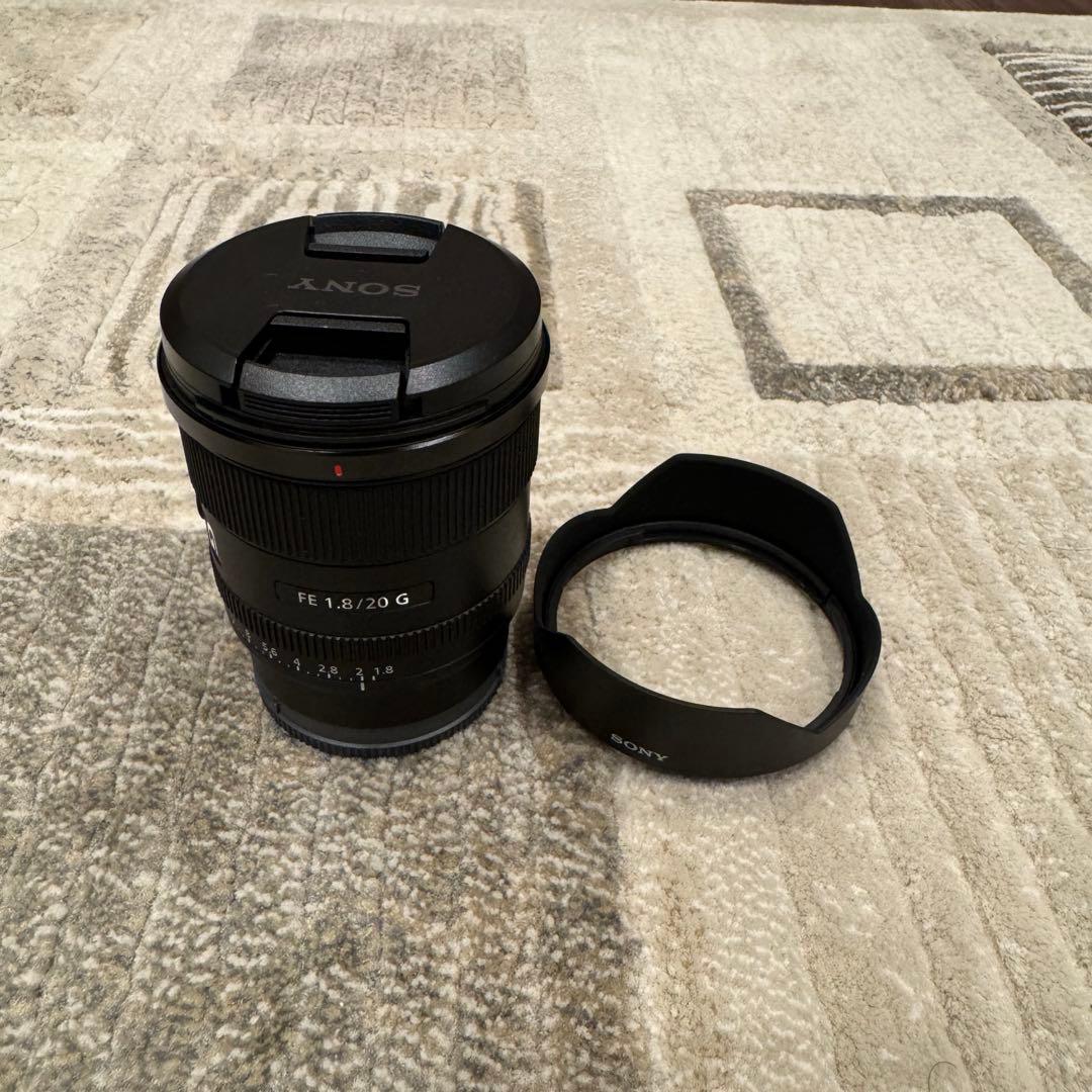 【中古美品】Sony FE 20mm F1.8 G レンズ　SEL20F18G