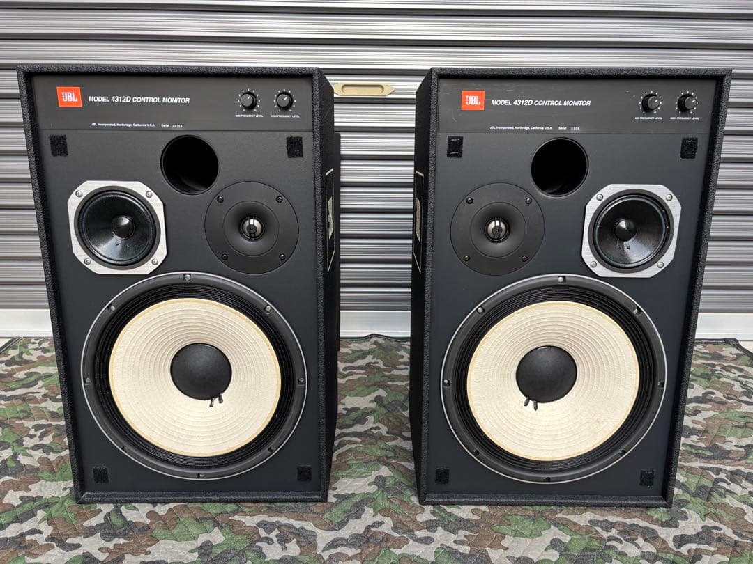 即購入禁止！JBL 4312D CONTROL MONITOR スピーカー②