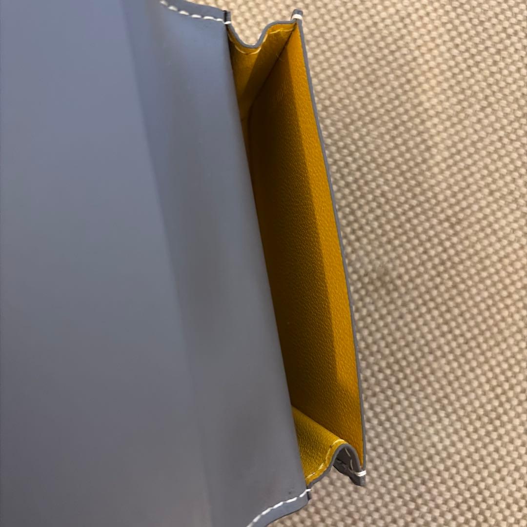 【極美品】GOYARD 名刺ケース　グレー　ゴヤール