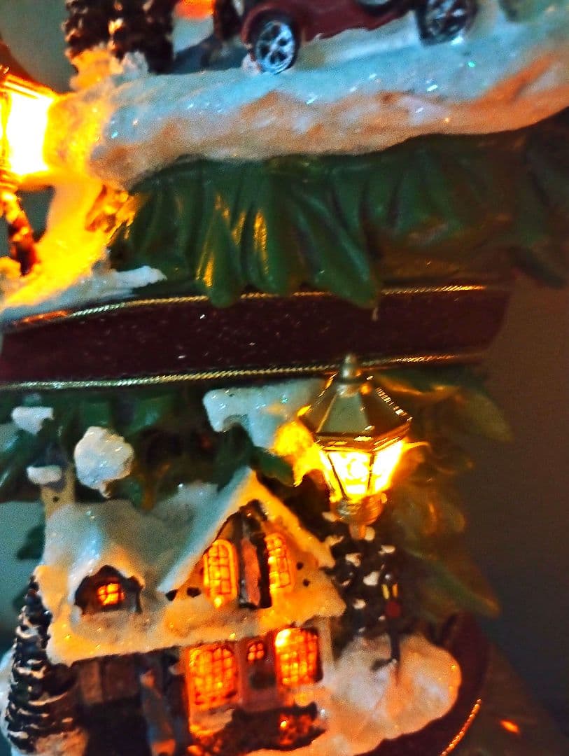 【ゆいママ様】トーマスキンケード リース ビクトリア朝のクリスマスビレッジ