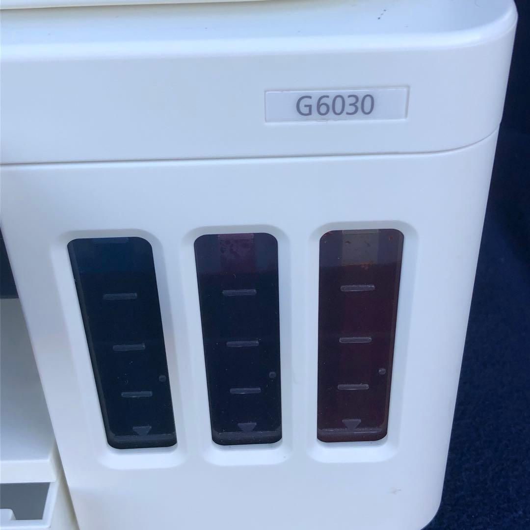Canon G6030 ギガタンクプリンター 4色インク 印刷可能 ジャンク品