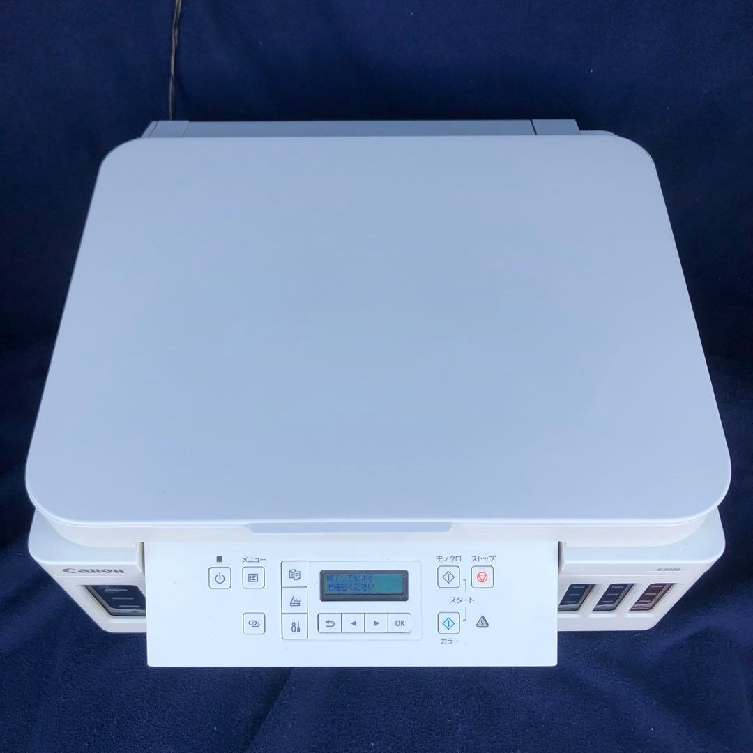 Canon G6030 ギガタンクプリンター 4色インク 印刷可能 ジャンク品