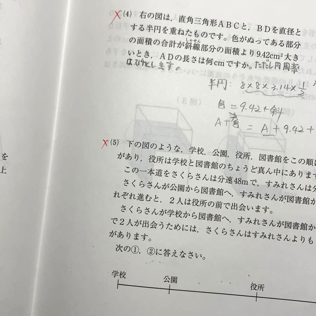 サピックス 6年 フルセット 3月 入室組分け テスト 2025年間テスト 5年