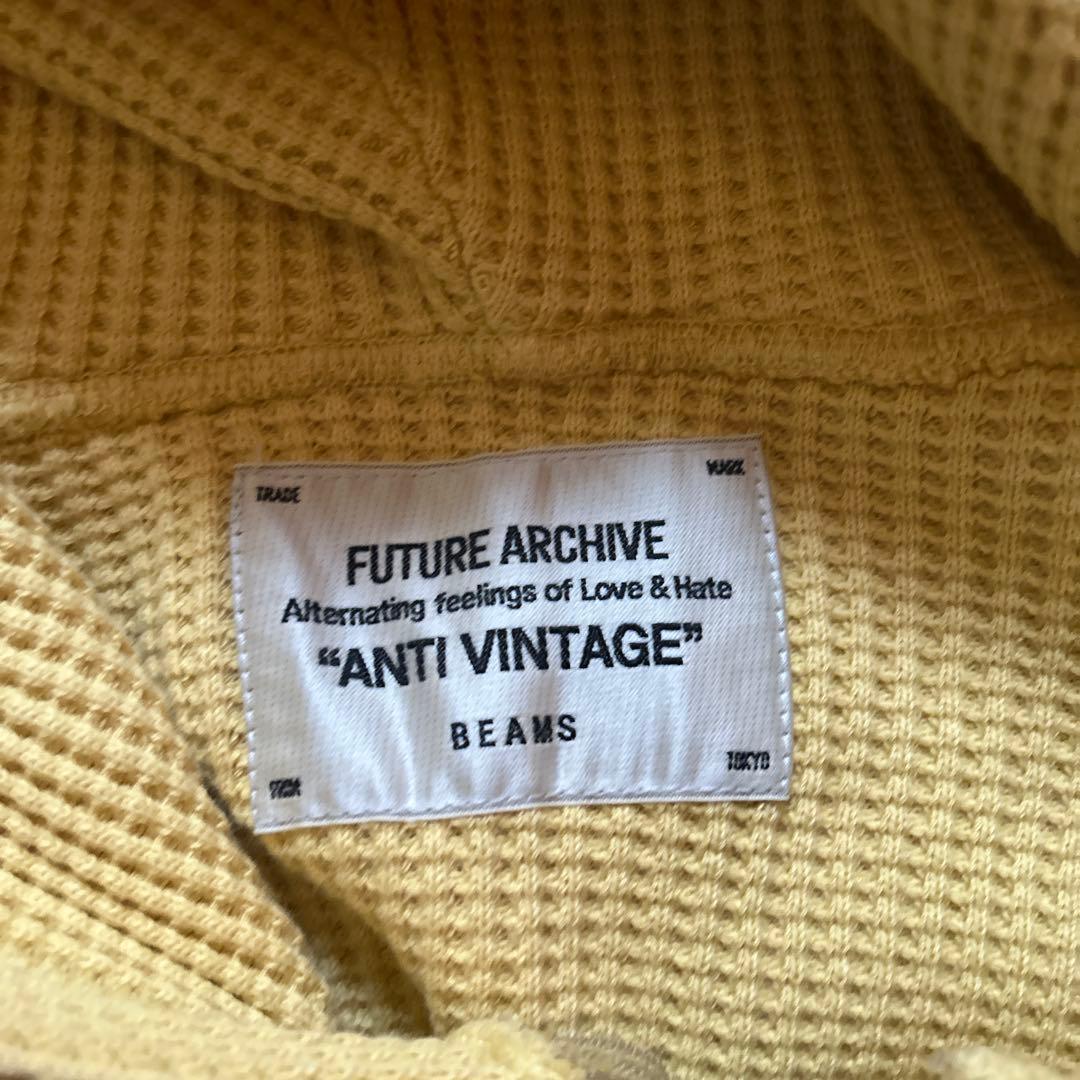 筋*肉様 future archive thermal hoodie