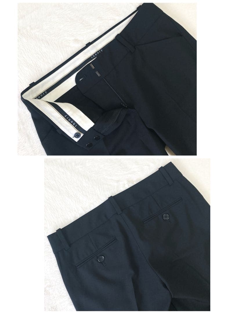 Theory★ TAILOR テーラード ジャケット パンツ スーツ 黒 S