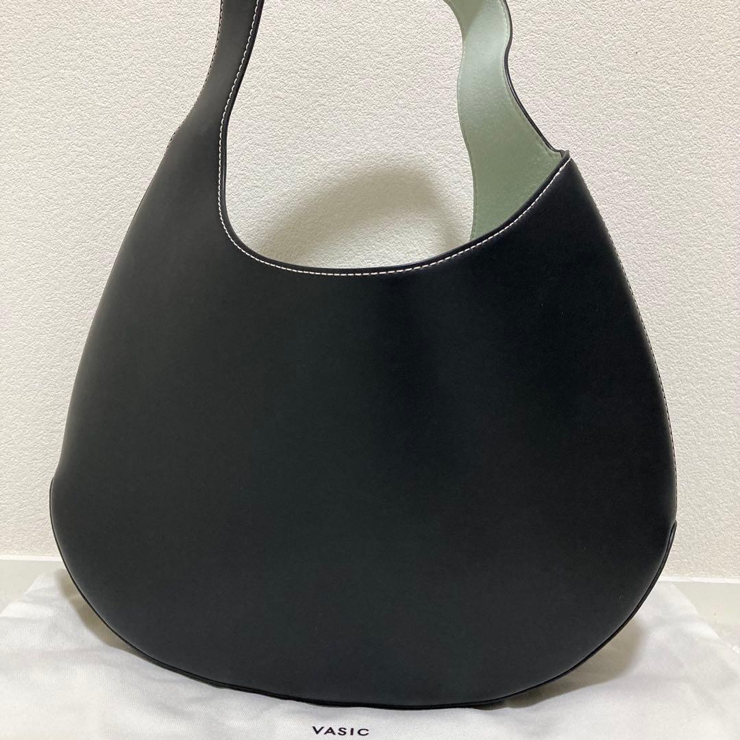 保存袋付き♡ VASIC HALO ハンドバッグ ワンショルダー ブラック