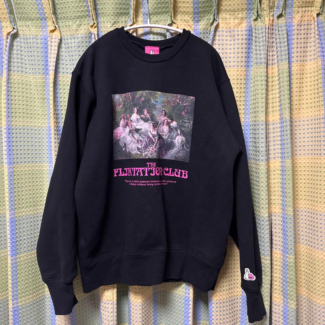 【killer7】FR2梅 トレーナー スウェット 裏起毛 ブラック