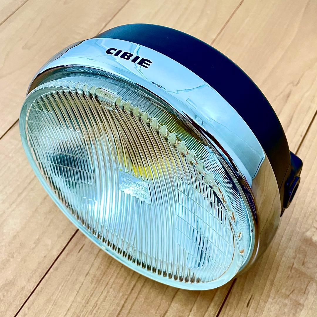 極美品 シビエ 凹み ヘッドライト 当時物 CIBIE